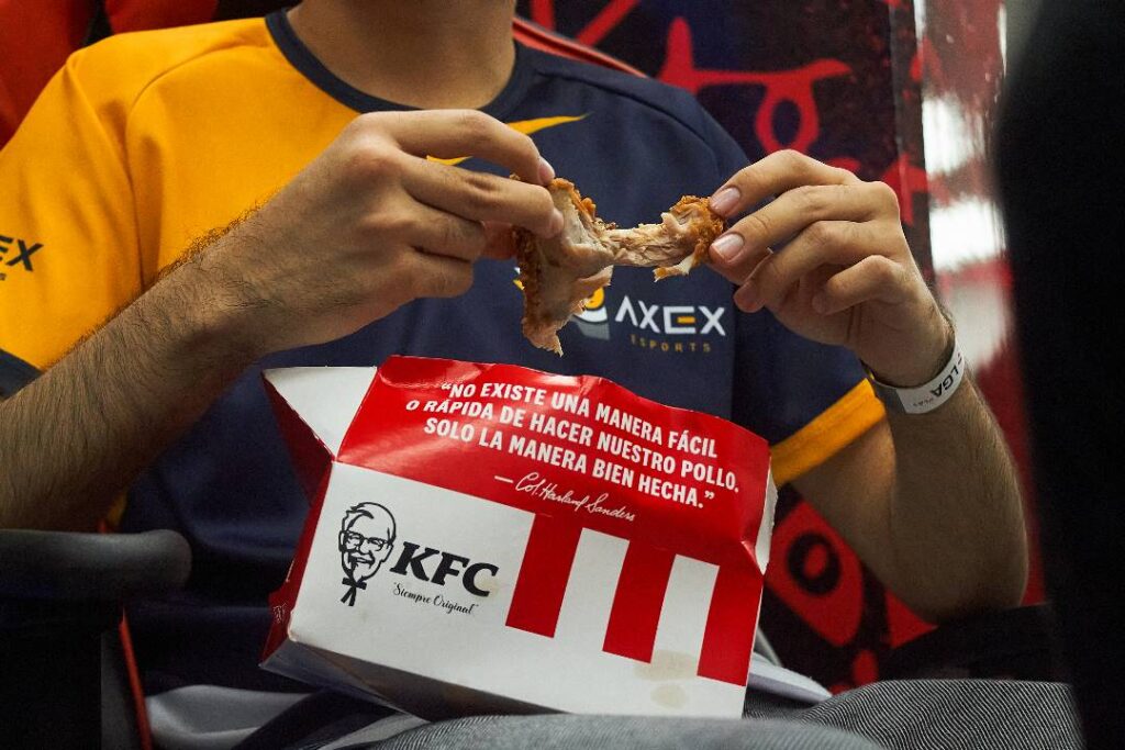 KFC apoyando los esports en Venezuela